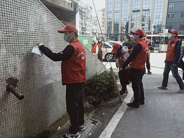 所團總支組織開展愛國衛(wèi)生志愿服務(wù)活動